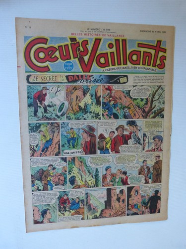 Journal coeurs vaillants - coeurs, n°