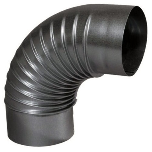Coude aluminié fumisterie - aluminié,