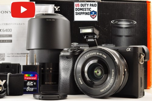 Duty paid sony a6400 - paid],