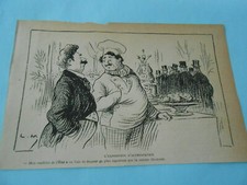 Exposition d'alimentation plus ragoutant cuisine électorale Print Humour 1913