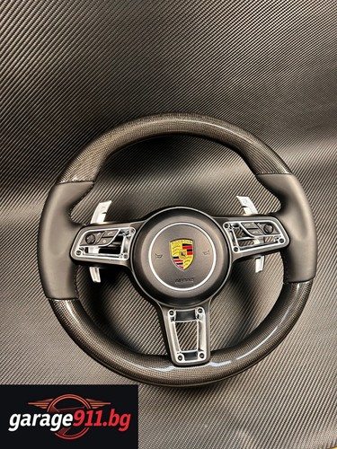 Porsche carbon steering wheel - porsche,