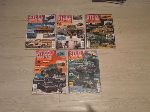 Lot magazines steel - magazines,
