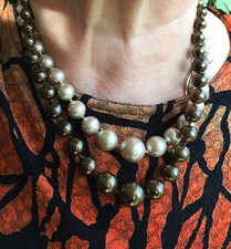 COLLIER DOUBLE RANG/ FACON