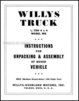 Willys military jeep - willys,