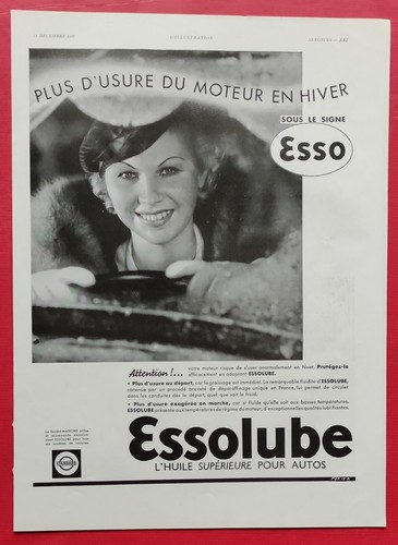 Publicité presse 1937 - publicité, de