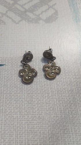 Boucle oreille taratata vert - oreille,