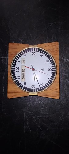 Horloge murale vintage - horloge,