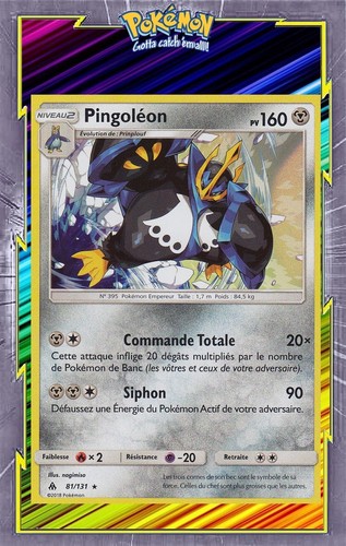 Pingoléon holo - pingoléon,