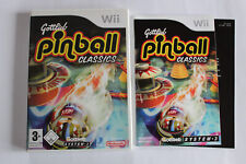 Nintendo Wii (PAL EUR) - Gottlieb Pinball Classics / Complet, TBE.