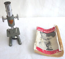 MICROSCOPE D'ETUDIANT OPTICO ANNEES 1960
