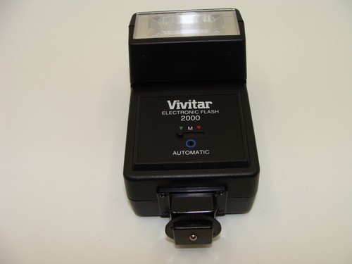 Vivitar v2000 shoe mount flash - v2000,
