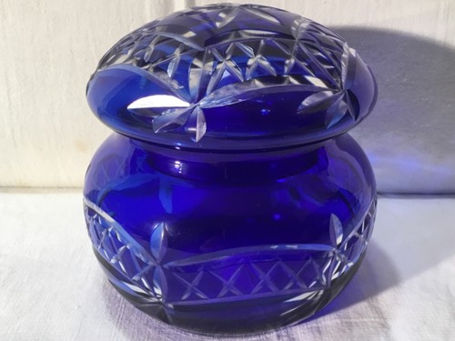 Boîte bonbonnière cristal - bonbonnière, en