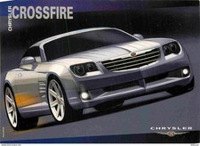 Automobiles - Carte Publicitaire - Chrysler Crossfire - CPM - Voir Scans Recto-V