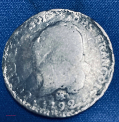 Louis xvi sols 1792 - xvi,,