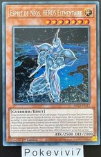 Carte YU-GI-OH! ESPRIT DE NEOS, HEROS ELEMENTAIRE MP23-FR117 Secret Rare NEUF