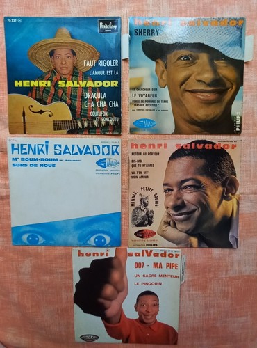 Lot vinyles tours henri - 5,