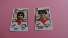 2 images ORIGINALES - FOOTBALL 85 - LILLE  dont  DUSAN  SAVIC