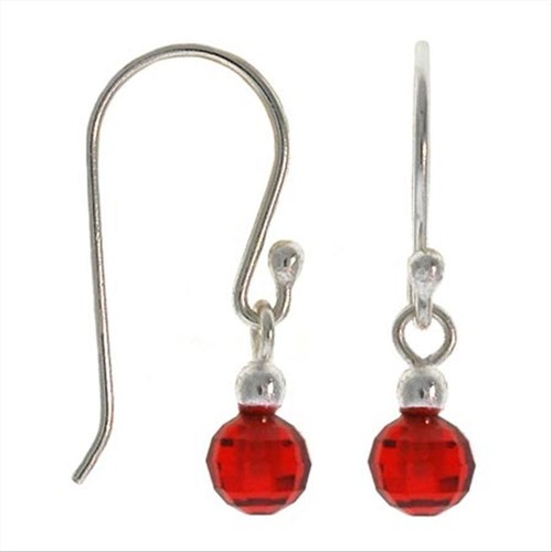 925 argent rouge zircone - 925,