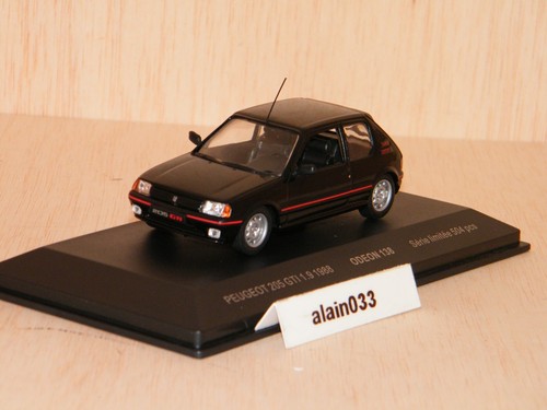 Peugeot 205 gti 1988 noire - gti,