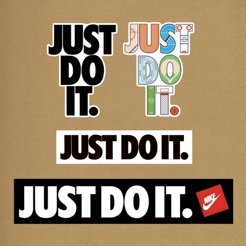 Nike just autocollant - do,