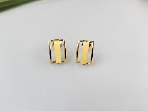 Boucle oreilles ambre or - boucle,