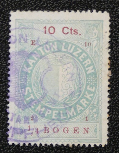 Timbre suisse kanton - de,