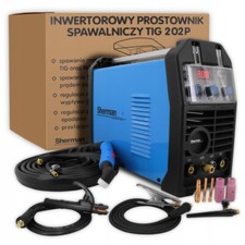 Sherman TIG DC 202P Poste à souder PULSE TIG HF & MMA ARC 200A IGBT
