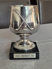 Coupe Trophée De Golf Vintage