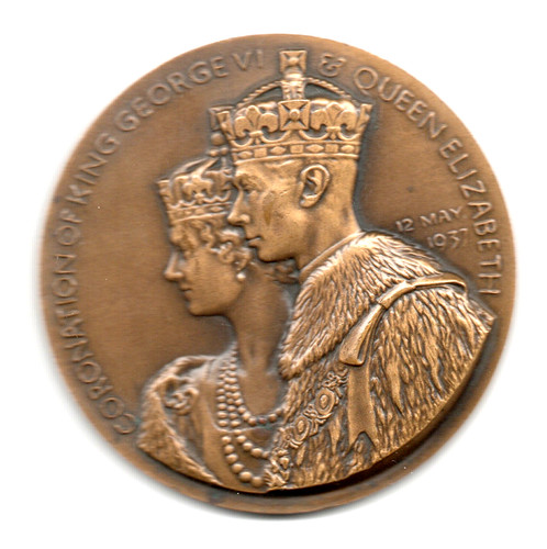 Médaille coronation king - médaille, ,coronation