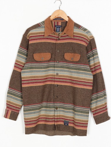 Chemise laine gant - en,