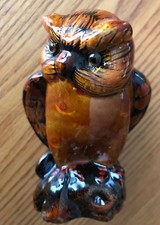 chouette /hibou en terre cuite