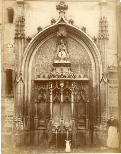 France rouen fontaine - fontaine, la