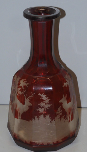 Ancienne carafe cristal - -ancienne, de