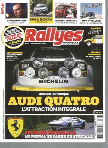 Rallyes magazine 261 - magazine, n°261