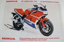  AFFICHE ORIGINALE MOTO HONDA SPENCER 500 EDDY LEJEUNE TRIAL TL XLV GL XR XL VF