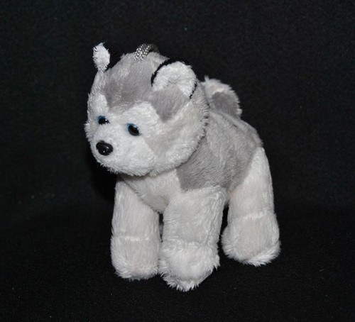 Peluche doudou chien husky