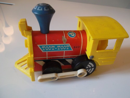 Ancien train toot - ancien, toot-toot
