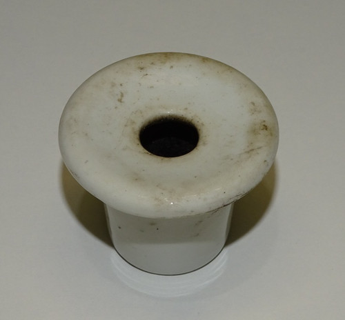 Ancien encrier porcelaine - -ancien,