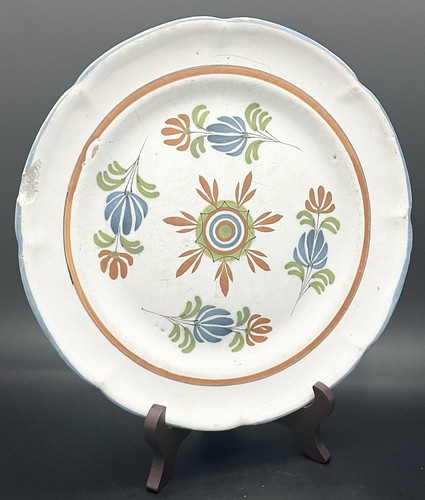 Assiette faïence argonne waly - argonne,