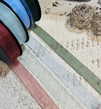 Ruban organza 25 mm rouleau 20