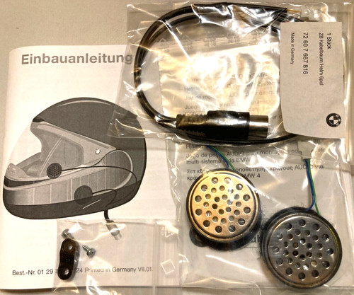 Helmeinbausatz stéréo bmw - helmeinbausatz,