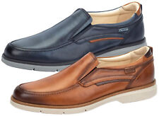 Pikolinos Hommes Chaussons En Cuir Mocassin Slip-On Navarra M8C-3224C1