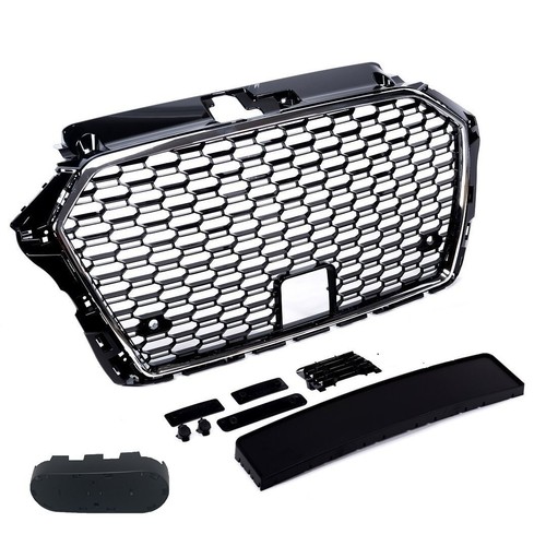 Calandre noir chrome - calandre, rs3