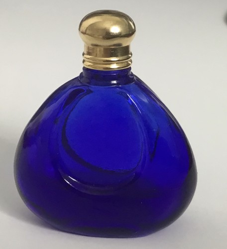 Ancien flacon bleu parfum - bleu,