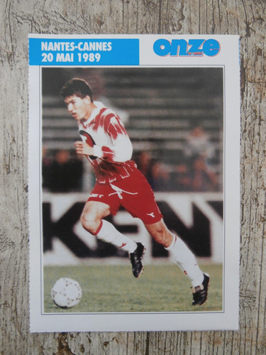 Carte foot onze zinedine - onze,