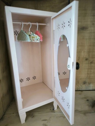 Armoire métal maileg rose - maileg,