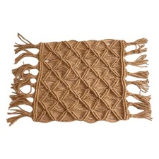 Tapis de séance Photo rustique pour bébé, Vintage, couverture à pompon en