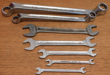 LOT CLE à fourche oeil 10-16-17-19-22 STAHLWILLE alloy steel PLATE OUTILS