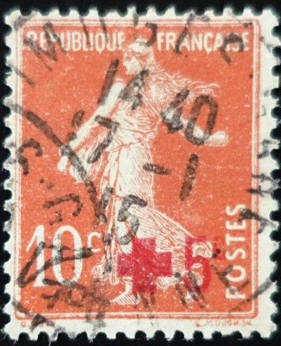 France timbre type semeuse - timbre,