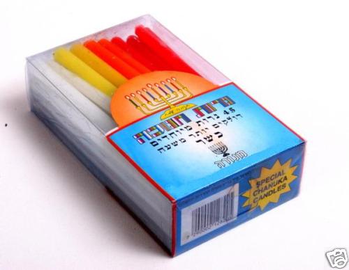 Bougies hanoukka spéciales - bougies,